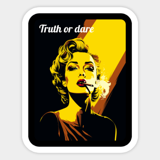 Truth or Dare Sticker